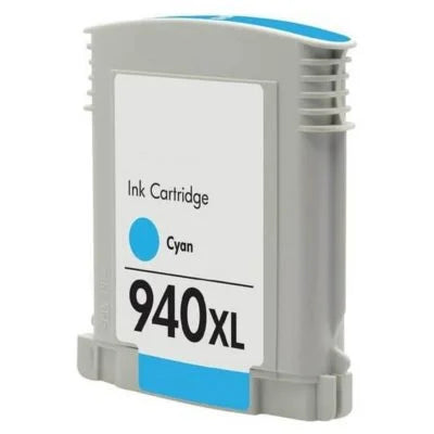 Compatible HP 940XL (C4907AE) Cyan Ink Cartridge