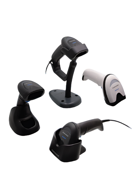 DATALOGIC QUICK BARCODE SCANNER QW2500 / QD2500 SERIES BLK 2D IMAGER USB CBL KIT STAND